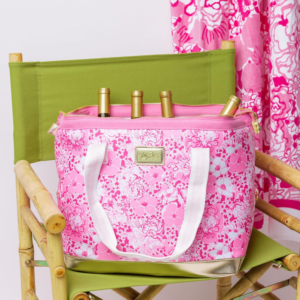 Lilly Pulitzer Oversized Scallop Beach Towel, Conch Shell Pink Burst of Joy |...