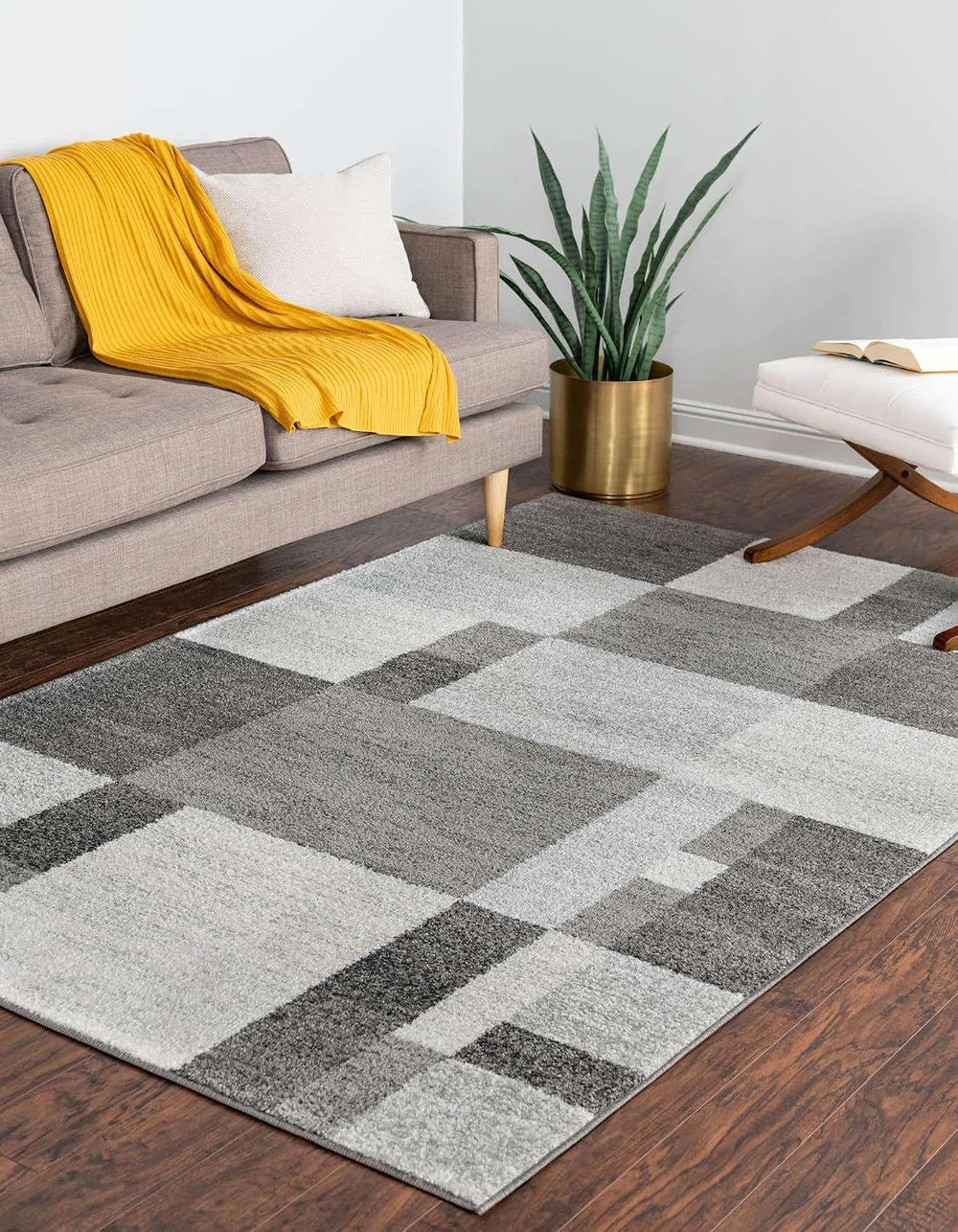 Unique Loom Autumn Collection Area Rug - Providence (5' 3" x 8' ...
