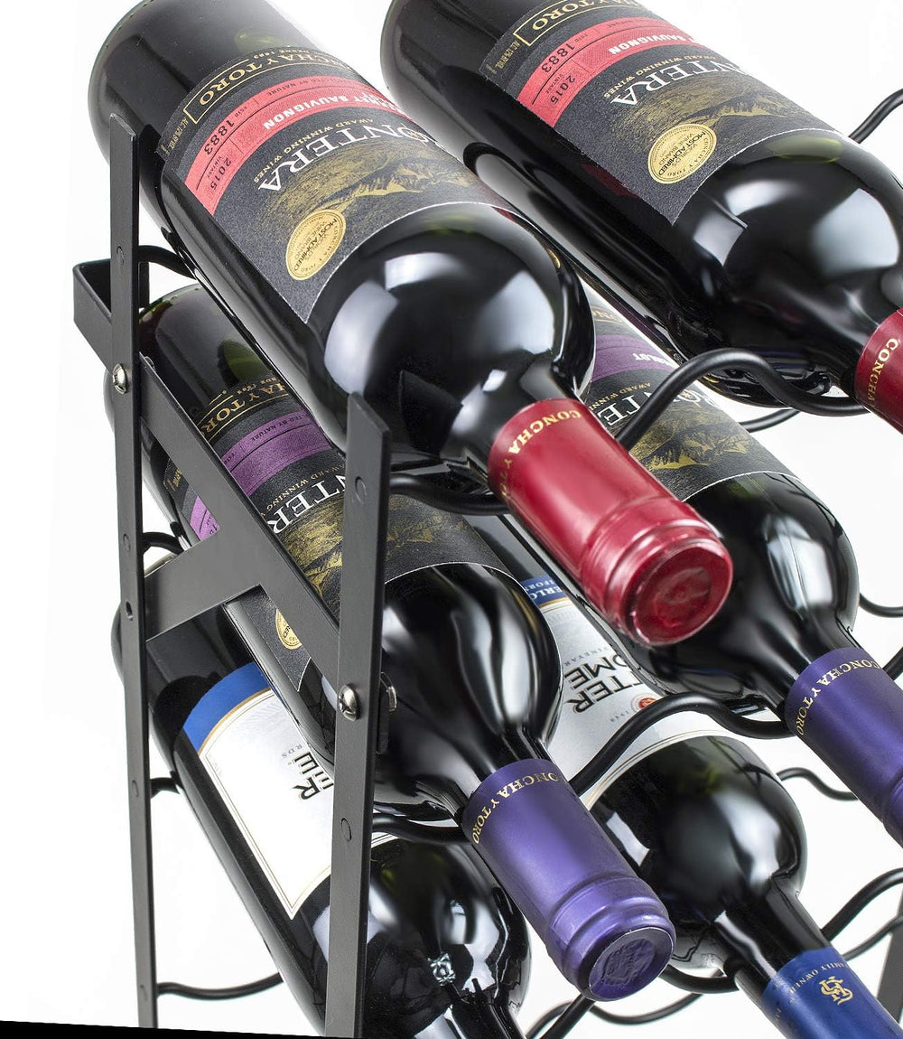 Sorbus Wine Rack Freestanding Floor - Wine Bottle Holder Holds 150 Bottles of...
