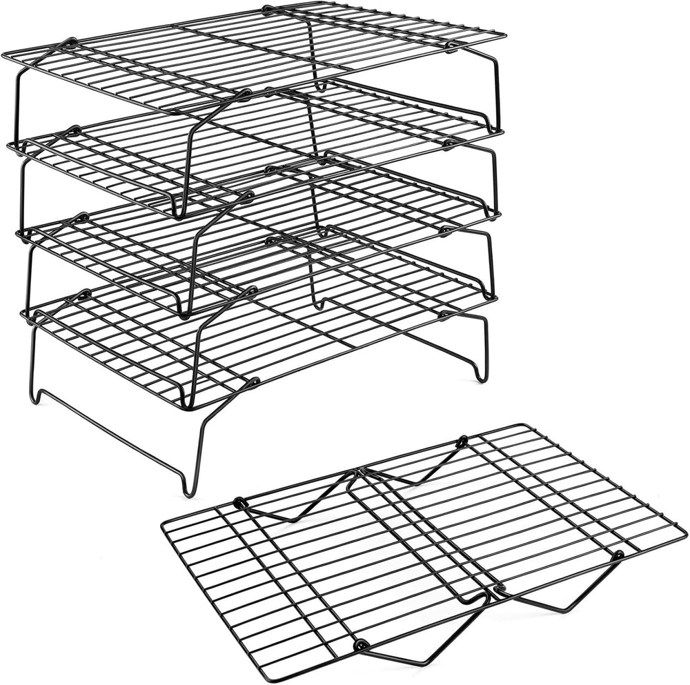 P&P CHEF Cooling Rack, 5-Tier Stainless Steel Stackable Baking Cooking Racks