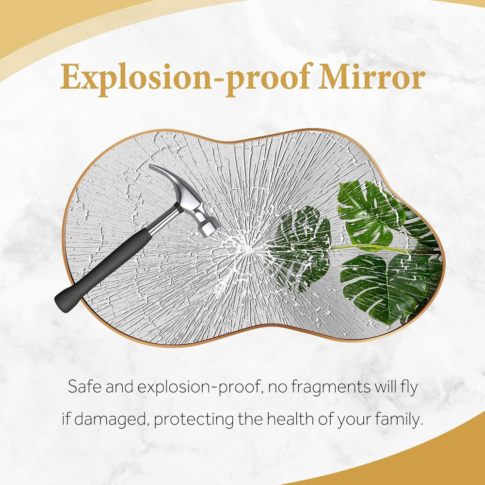 Bathroom Mirror for Over Sink-Gold Home Decor Wall Mirror 20"x 36" ...
