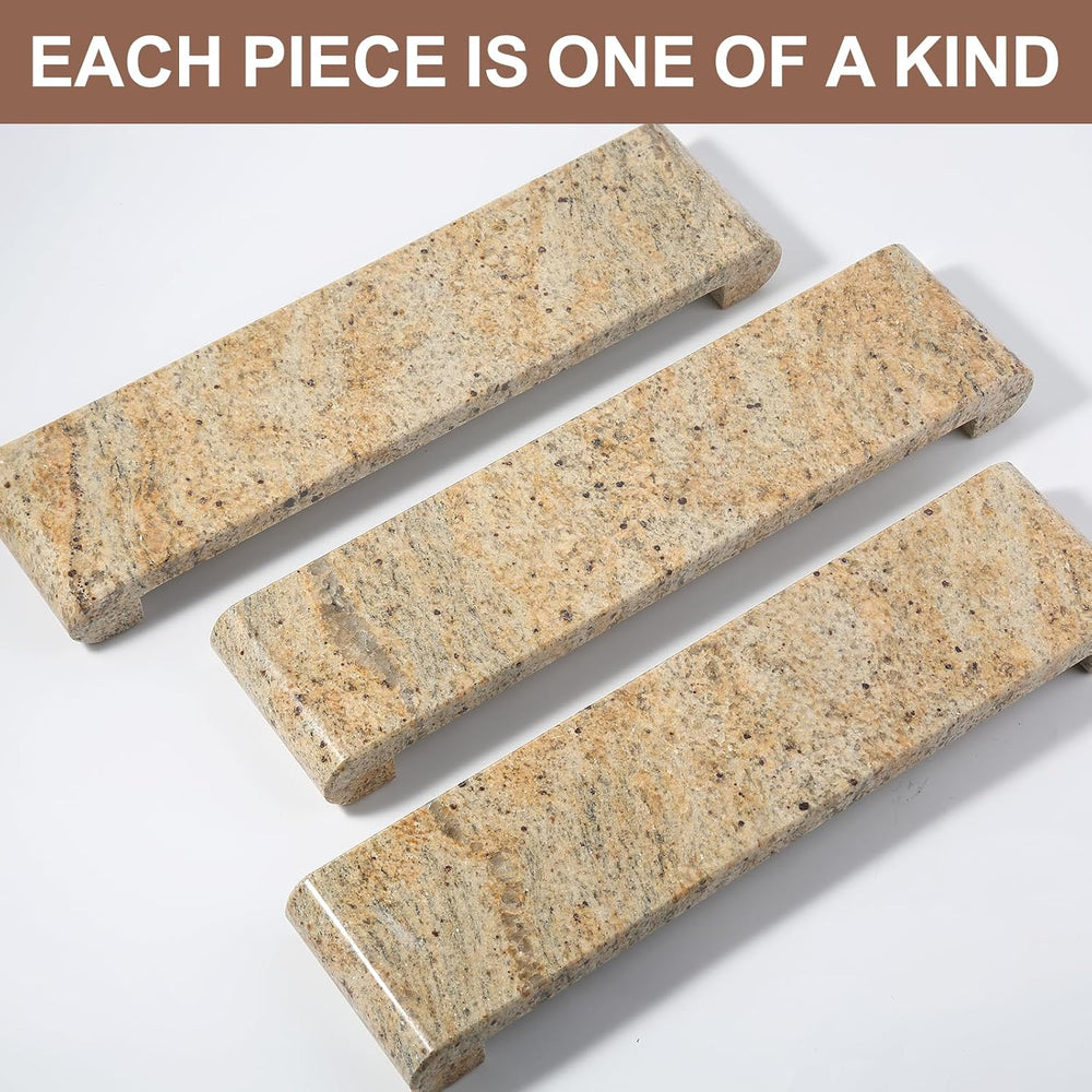 Natural Marble Tray Marble Pedestal Stand for Kitchen Counter, Bathroom, Home...