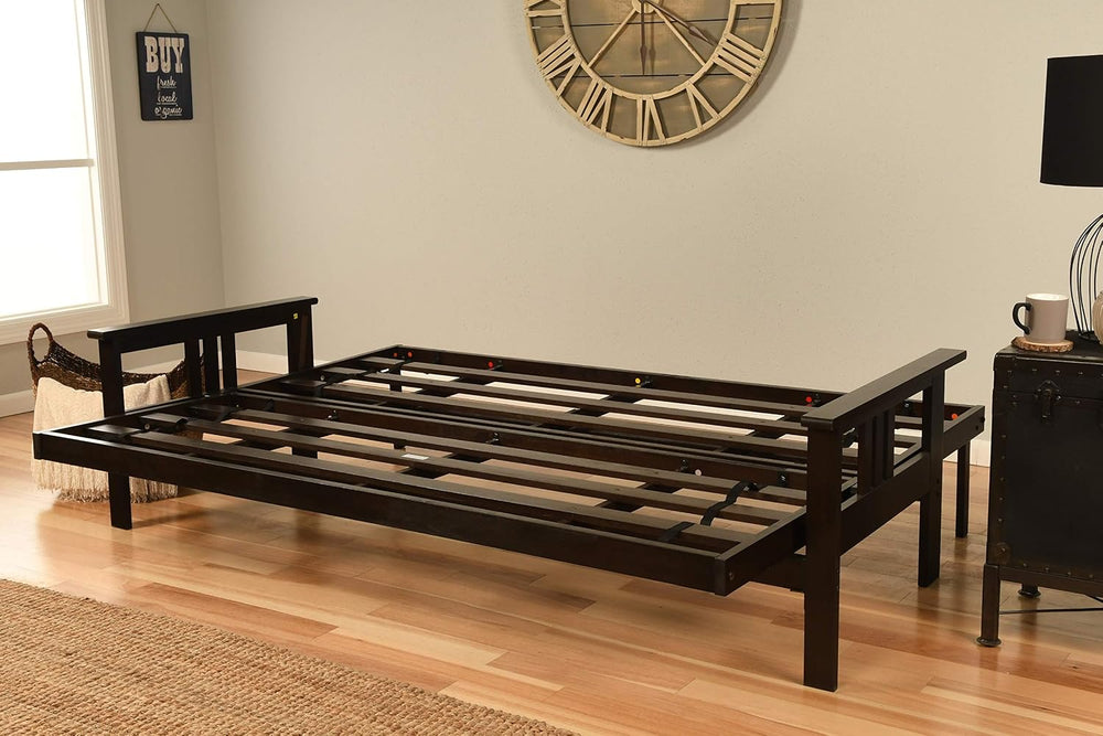 Kodiak Furniture Monterey Futon Set, Suede Peat
