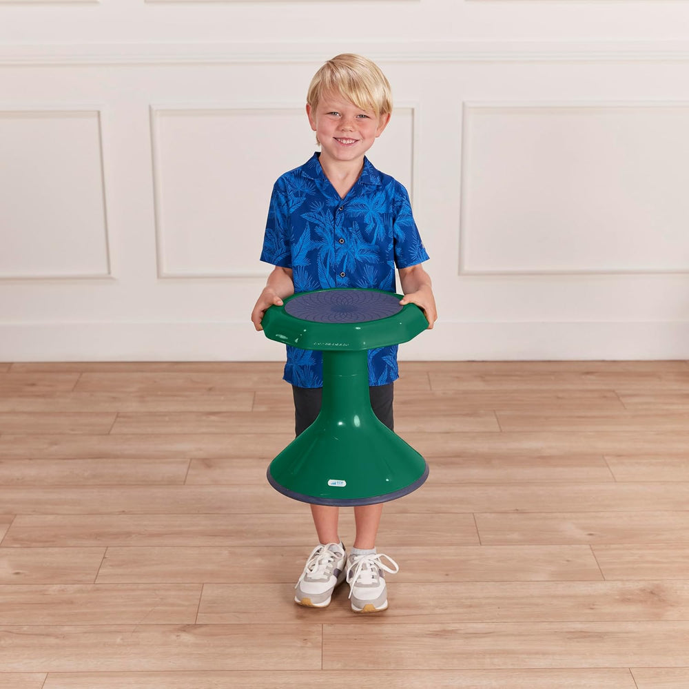 ECR4Kids ACE Active Core Engagement Wobble Stool, 15-Inch Seat Height, Flexib...