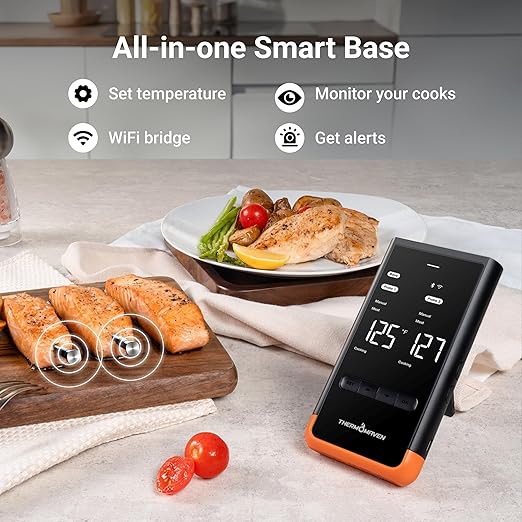 ThermoMaven Wireless Bluetooth Smart Meat Thermometer: Standalone Base