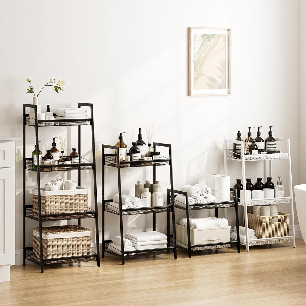 Masupu 4 Tier Bathroom Shelf, Bathroom Organizer and Storage for Small Space,...