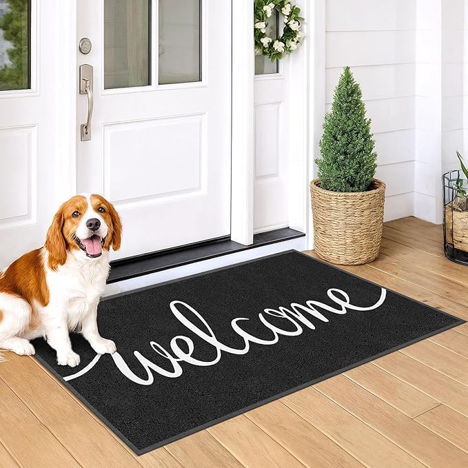 EARTHALL Funny Welcome Mats Outside/Inside 59"x35", Front Door Mat ...