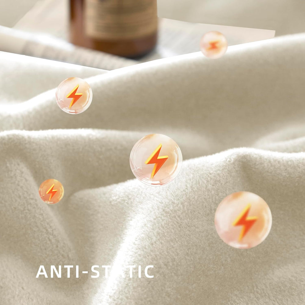 CHUFFED Cotton Waffle Blanket King Size - Plush Milk Velvet & Reversible ...