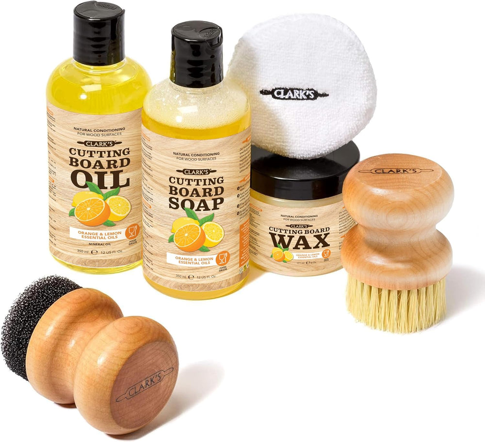 CLARK'S Cutting Board Oil And Wax Kit