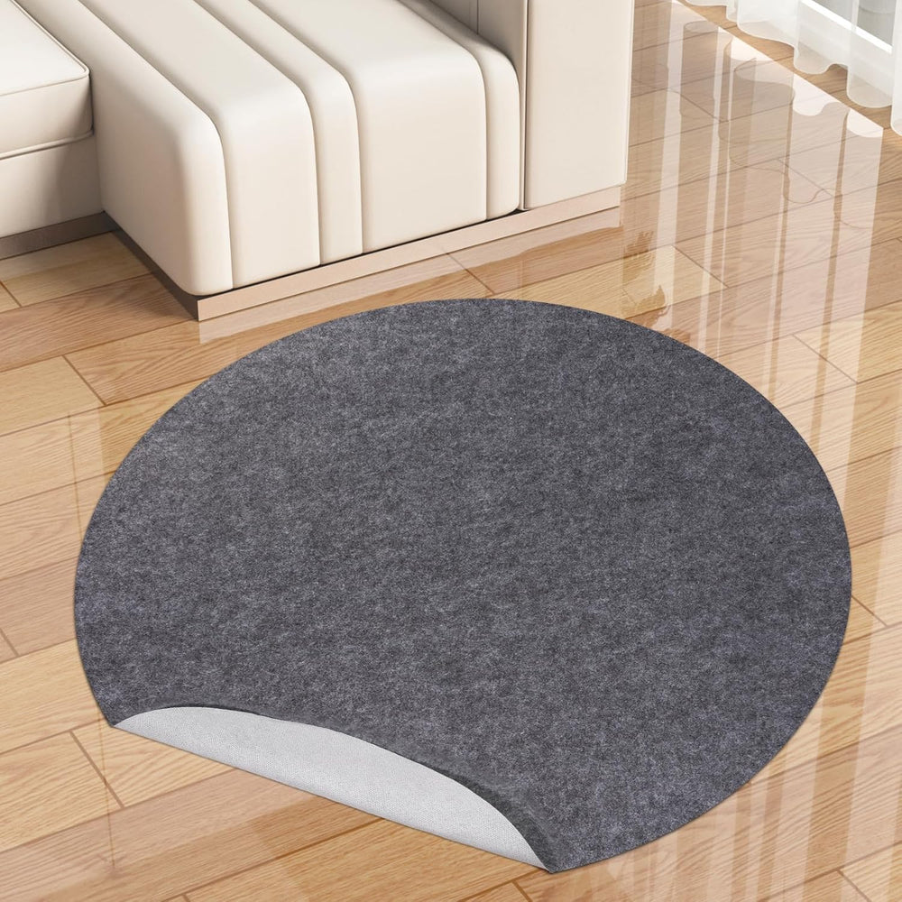Non-Slip Rug Pads,Round 6 Ft Waterproof Extra Large Area Rugs Non Skid Rug Pa...