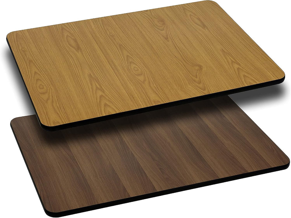 Flash Furniture Beverly 23.75" x 30" Restaurant Table X-Base with 3...