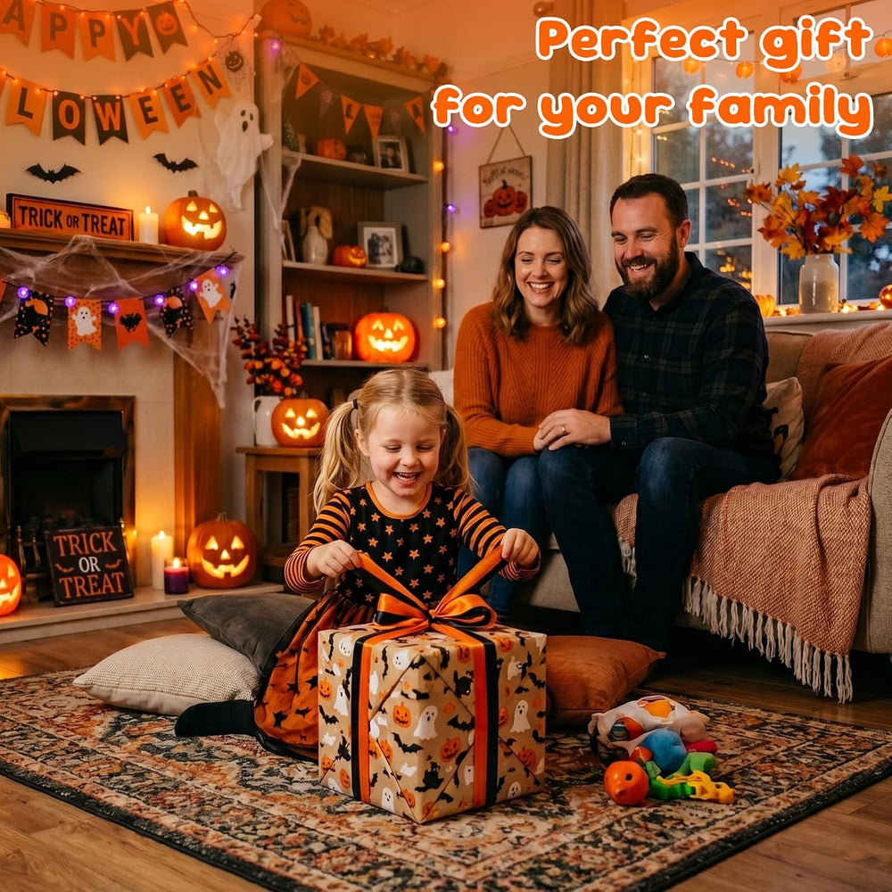 Halloween 6ft Pumpkin Inflatable Decoration,