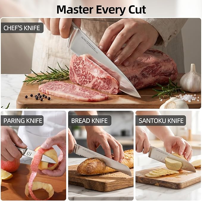 KnifeSaga Kitchen Knife Set