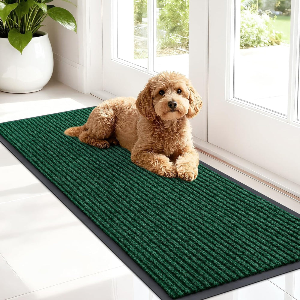OLANLY Front Door Mat Indoor Outdoor Entrance, Waterproof Heavy Duty Doormat