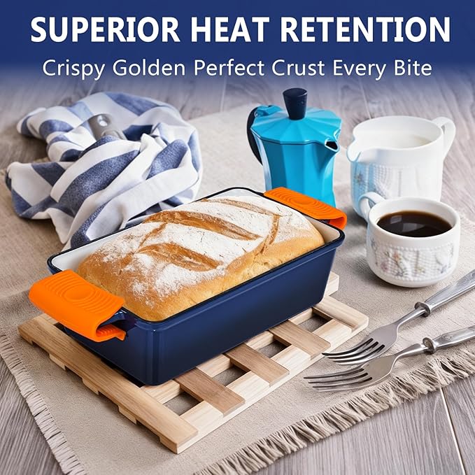 Wildone 2 in 1 Enameled Cast Iron Bread Pan