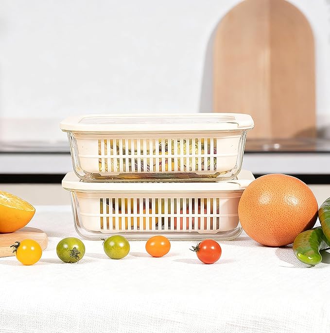 Urban Green Glass Food Storage Containers