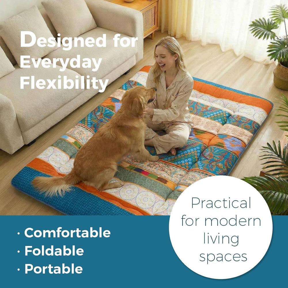 XICIKIN 2.5" Japanese Floor Mattress, Japanese Futon Mattress
