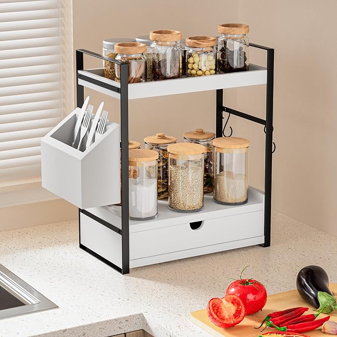 2-Tier Bathroom Counter Organizer