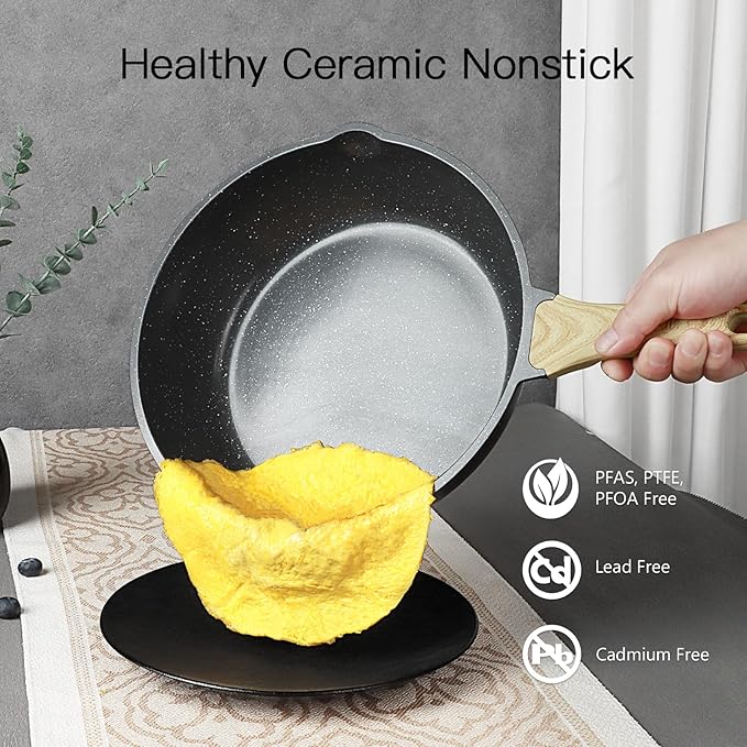 GiPP Ceramic Pots and Pans Set Non Stick