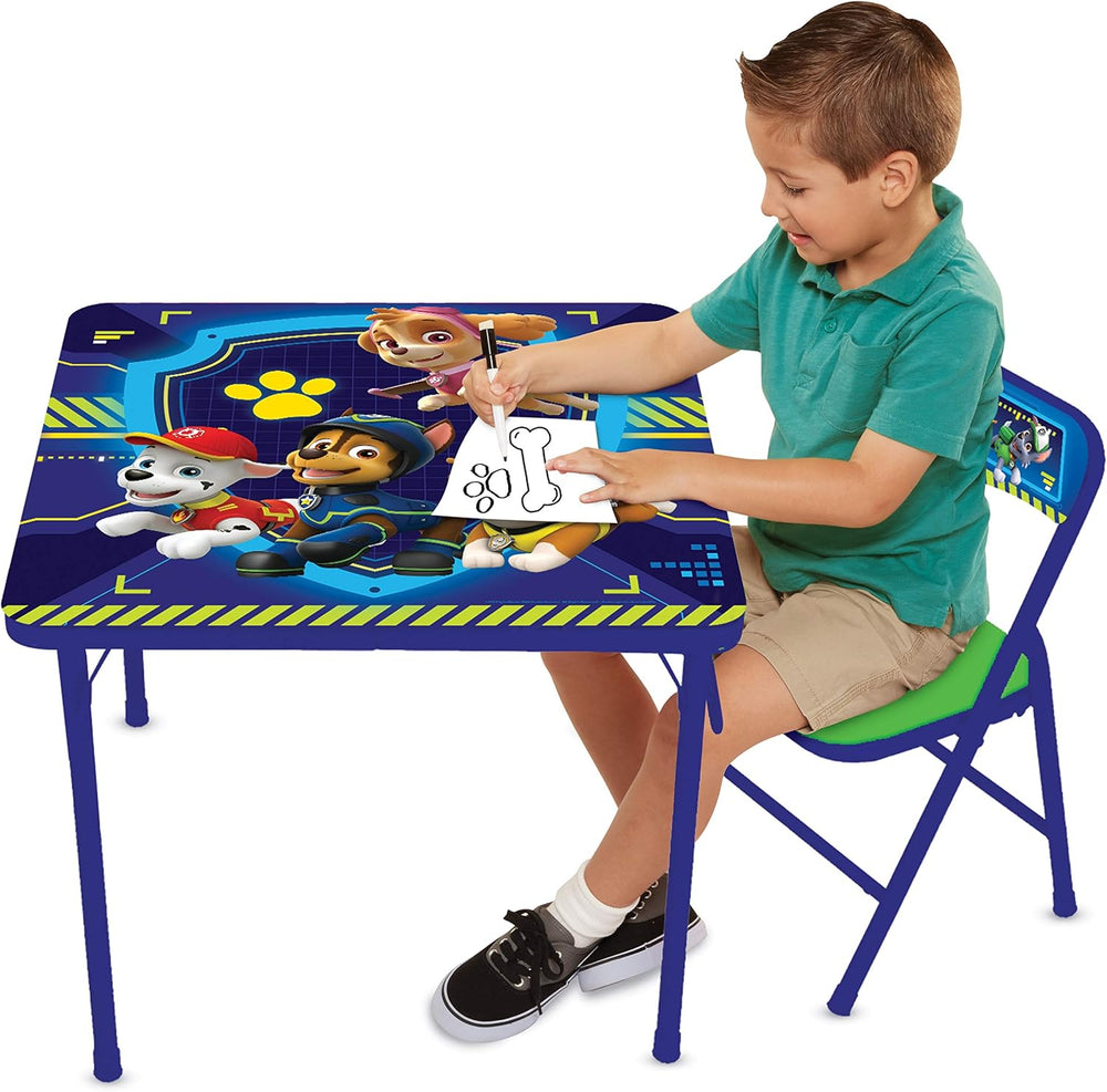 Paw Patrol Table & Chair Set for Toddlers 24-48M, Includes 1 Table & ...