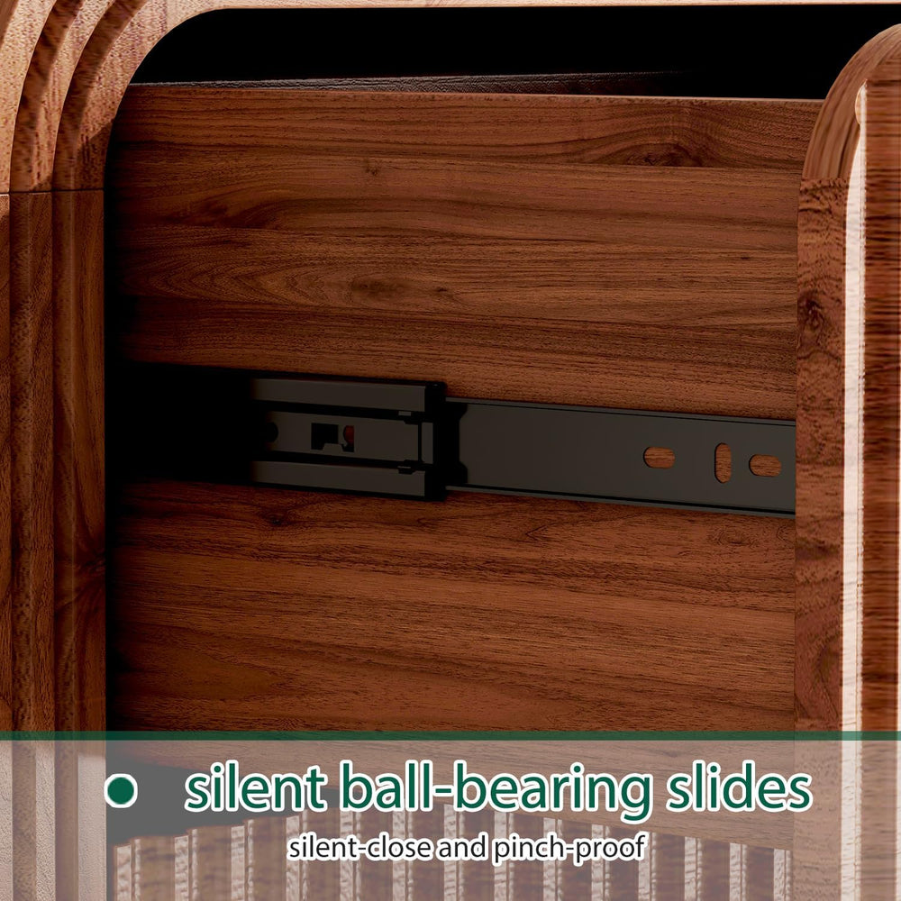Ieejdn 47.24" Modern Chest of Drawer, 6 Deep Drawers,Clothes Organizer,L...