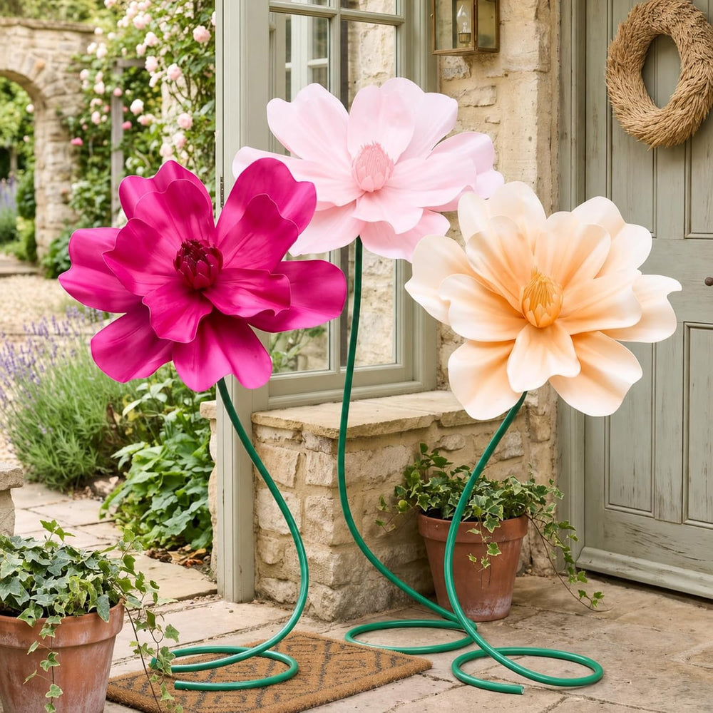 3 PCS 5ft Giant Artificial Flower for Wedding & Birthday Party