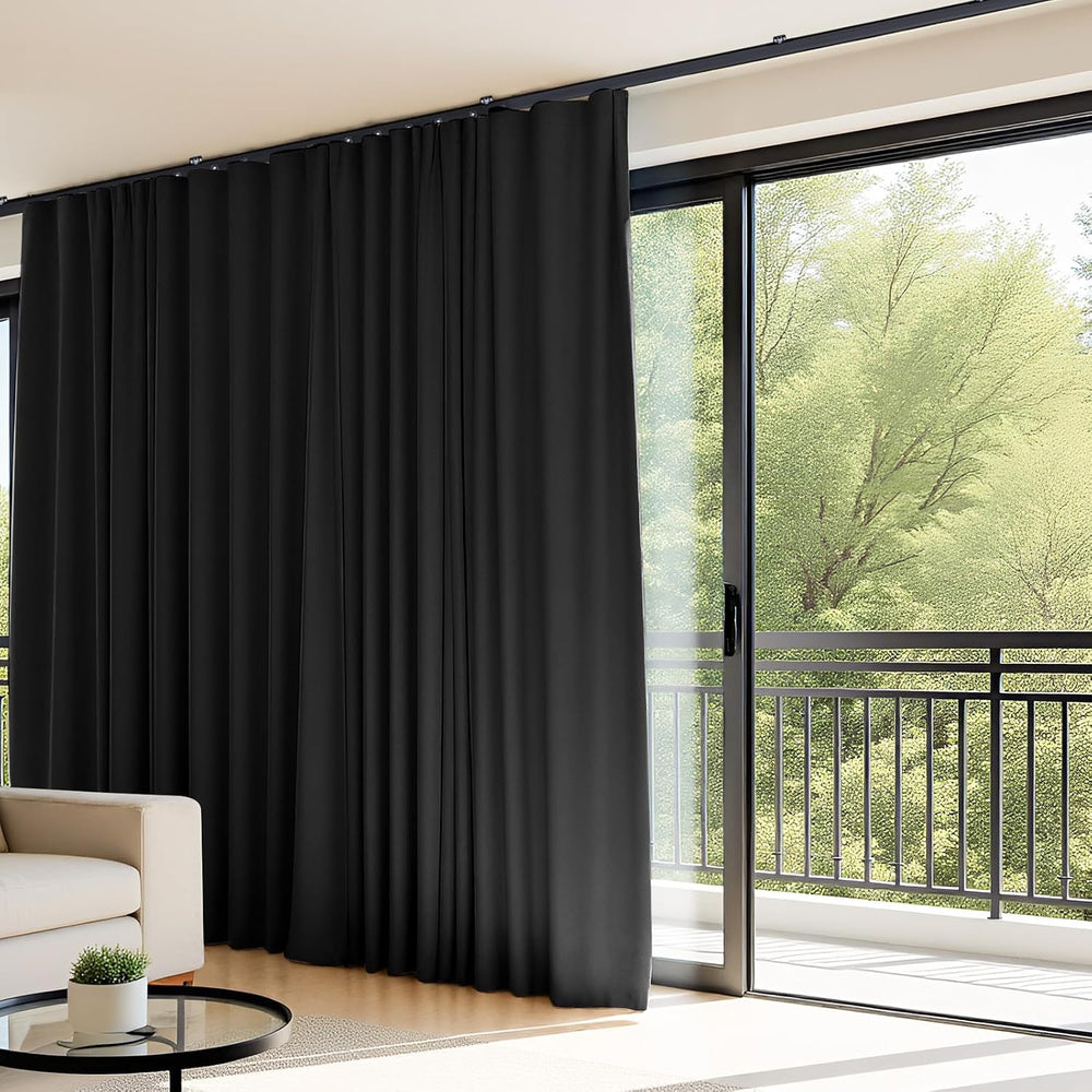 Room Divider Curtains Flexible Ceiling Tracks Set Curtain Track Ceiling Mount...