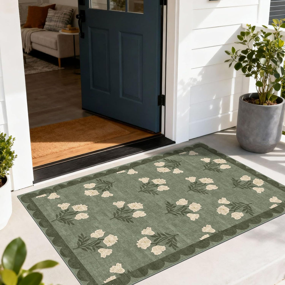 Floral Outdoor Rug