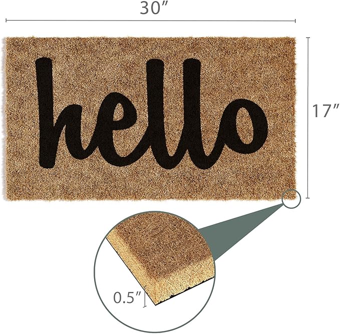 Barnyard Designs Doormat Welcome Mat