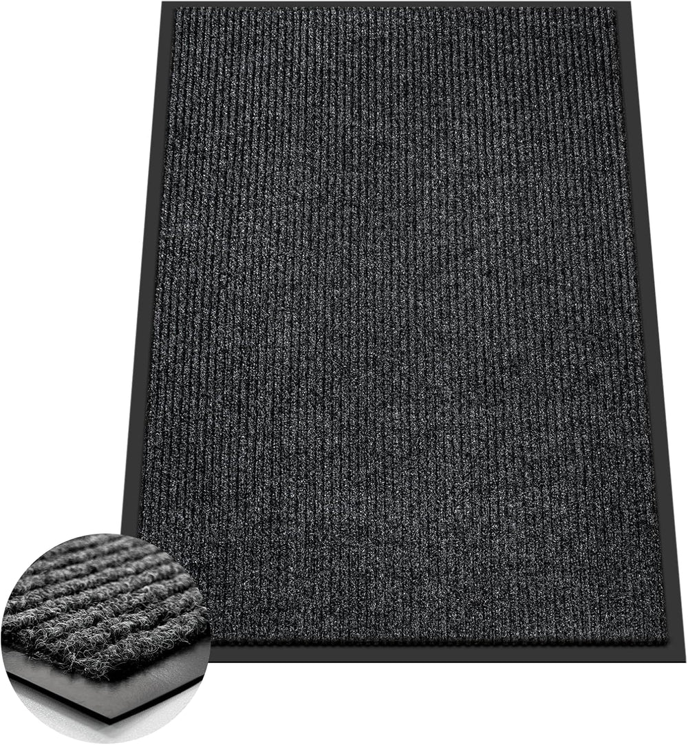 Azadx 3'x4' Front Door Mat Heavy Duty Indoor Outdoor Door Mat Non-Slip