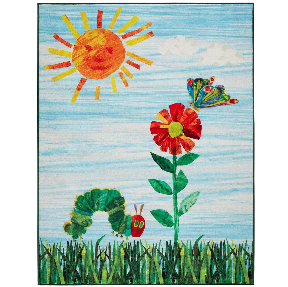 Eric Carle The Very Hungry Caterpillar Elementary Sun Scene Kids Machine Wash...