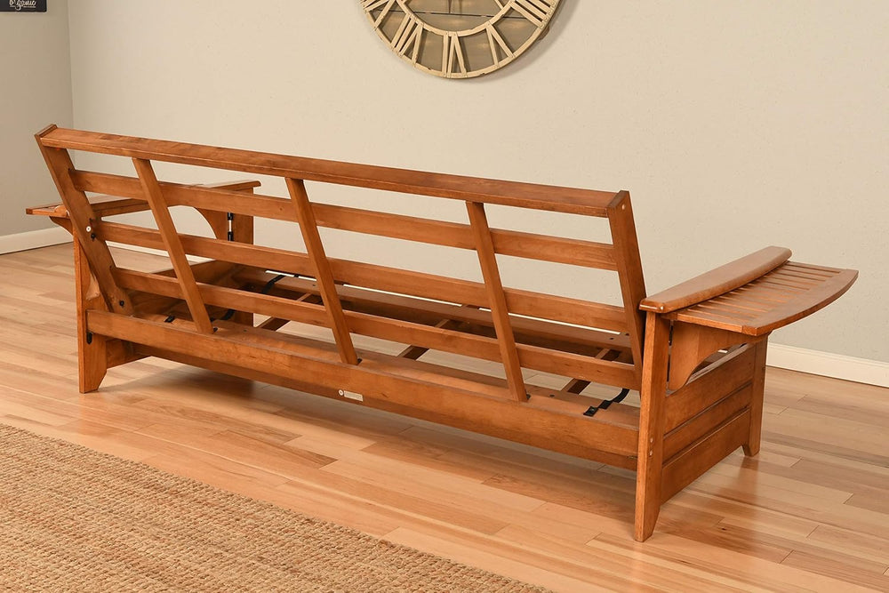 KODIAK FURNITURE Phoenix Futon Sofa in Barbados Finish