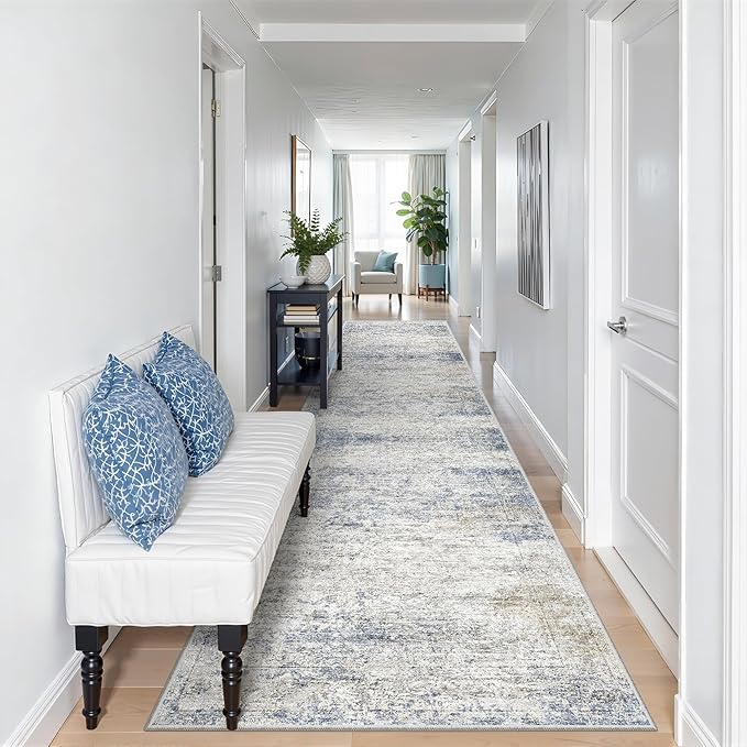 Kitchen Runner Rugs Non Skid Washable