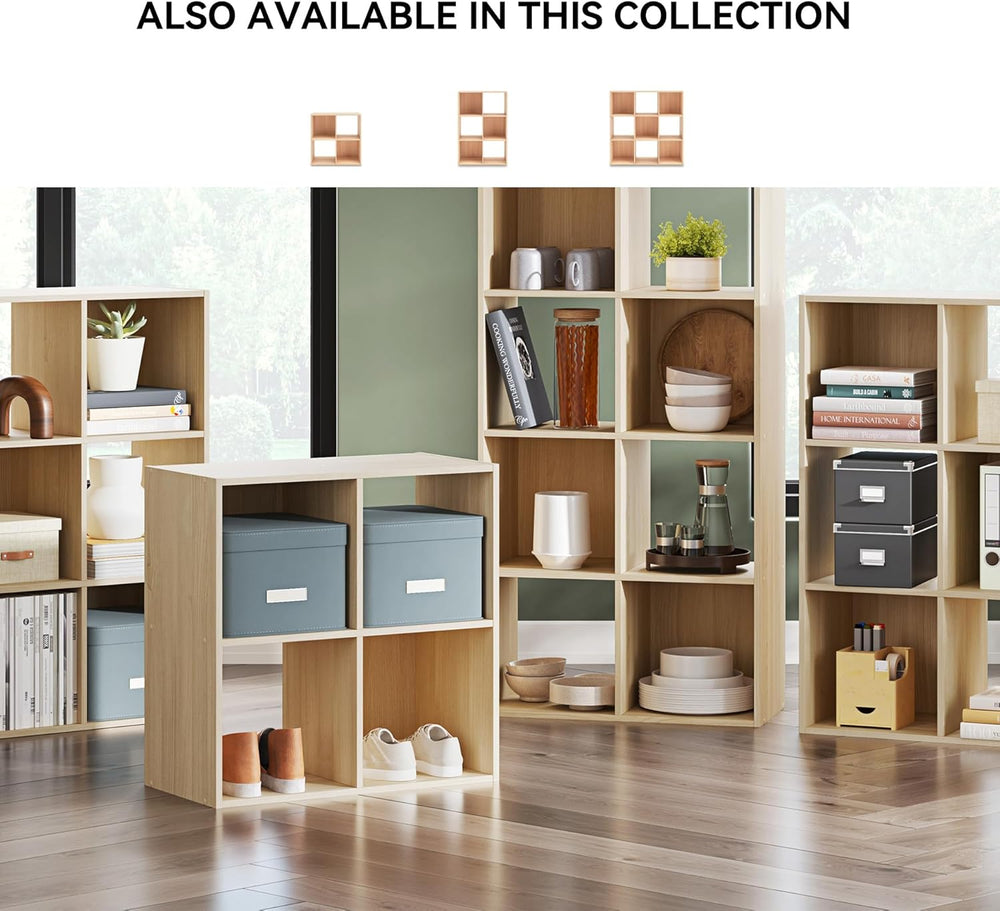 Signature Design by Ashley Piperton Contemporary 4-Tier Floor Standing 8 Cube...