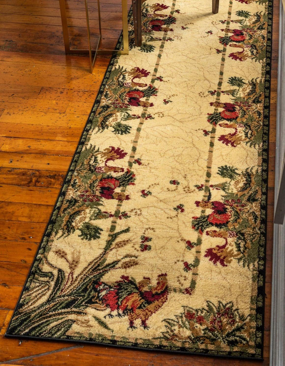 Unique Loom Barnyard Collection Area Rug - Farm (2' 7" x 13' 1&q...