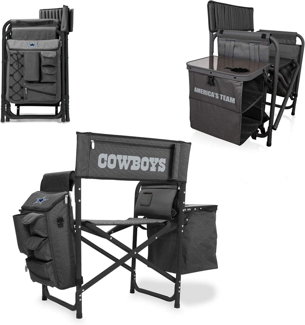 Picnic TIME NFL Unisex-Adult NFL Fusion Camping Chair with Side Table and Sof...