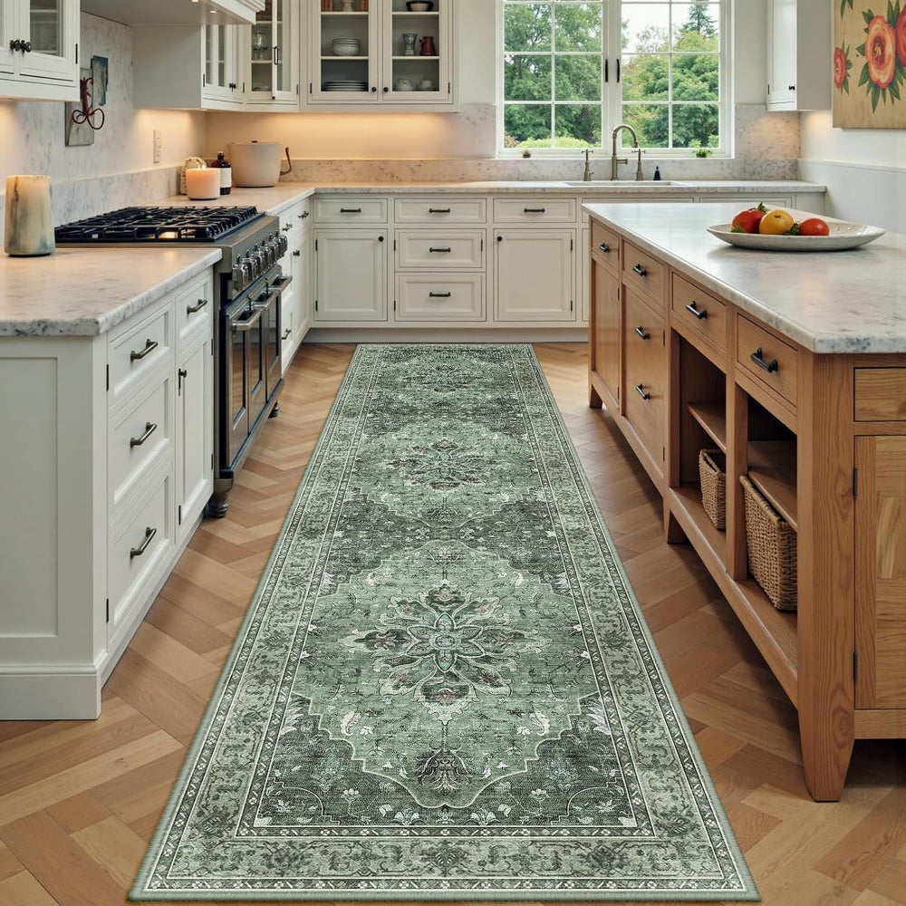 Area Rugs 2'x7' Runner Rug Non Slip Washable