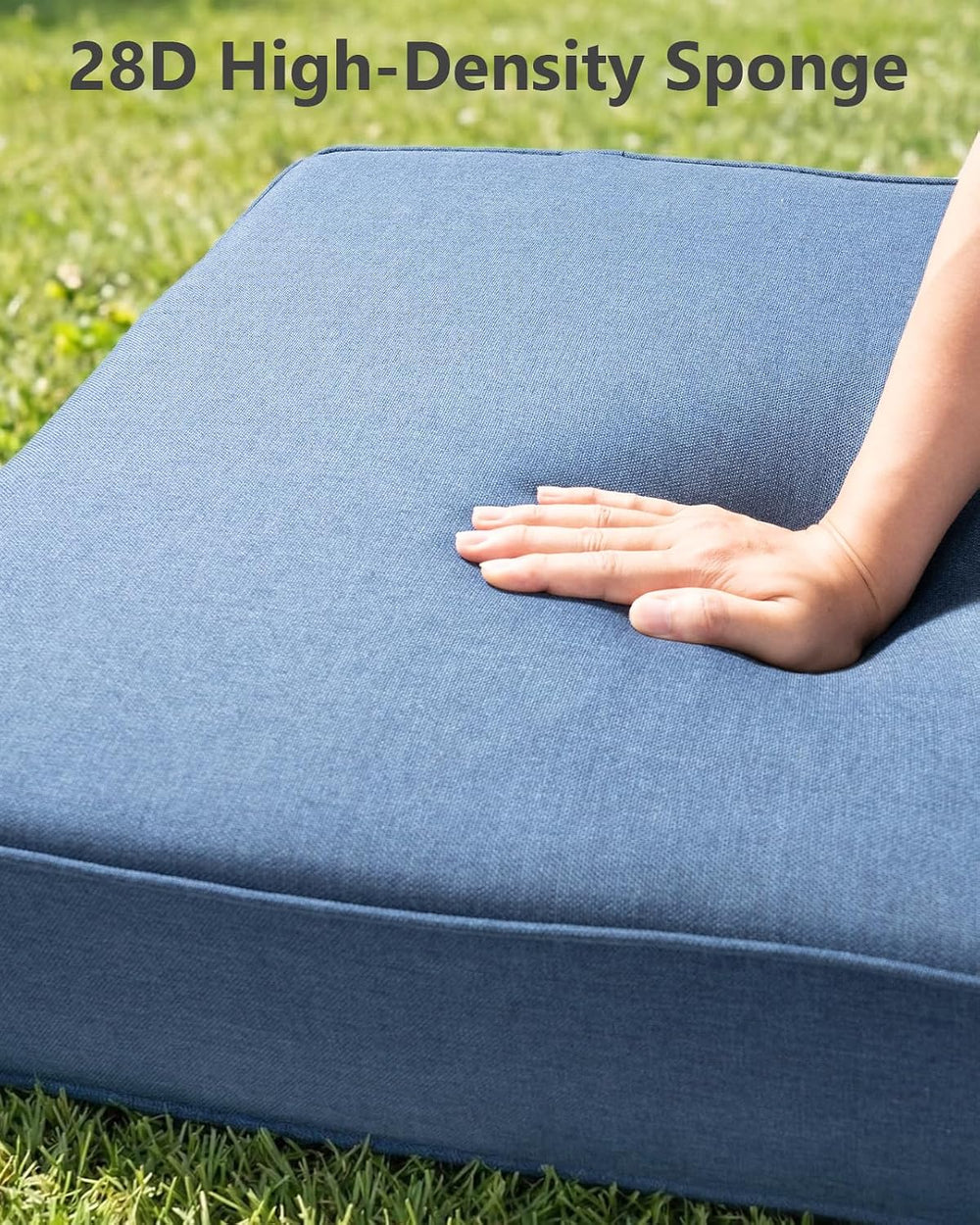 6" Thick Outdoor Cushion, 22"*24"*6" Patio Furniture Cush...