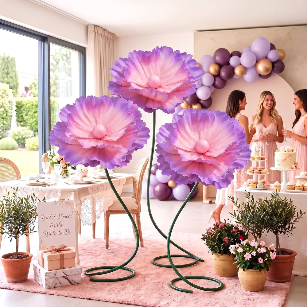 3 PCS 5ft Giant Artificial Flower for Wedding & Birthday Party