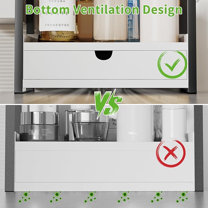 2-Tier Bathroom Counter Organizer