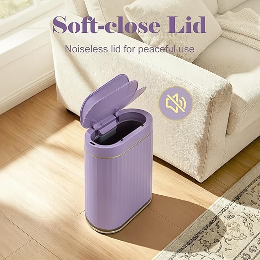 ELPHECO Bathroom Sensor Trash Can