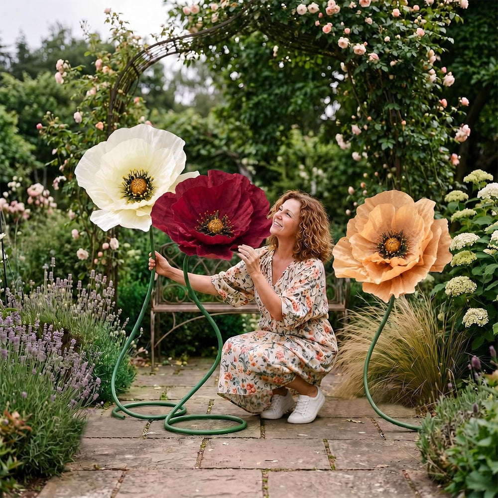 3 PCS 5ft Giant Artificial Flower for Wedding & Birthday Party