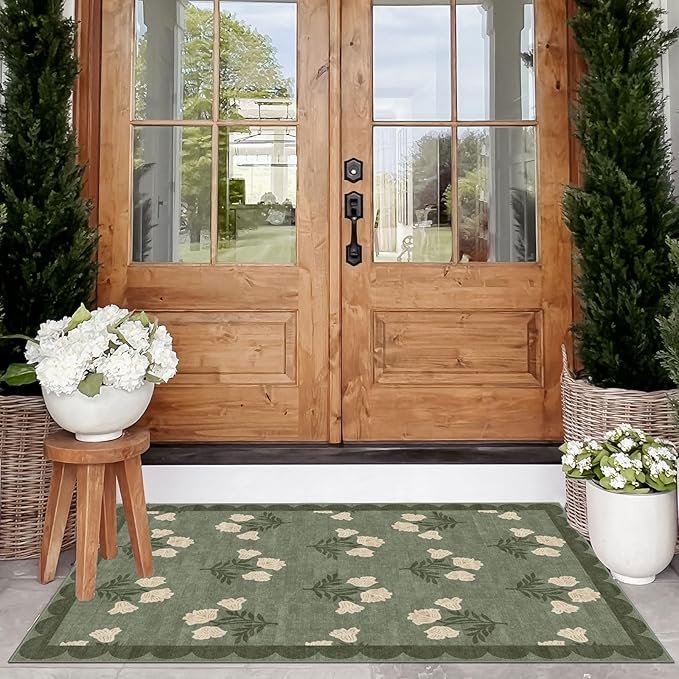 Floral Outdoor Rug