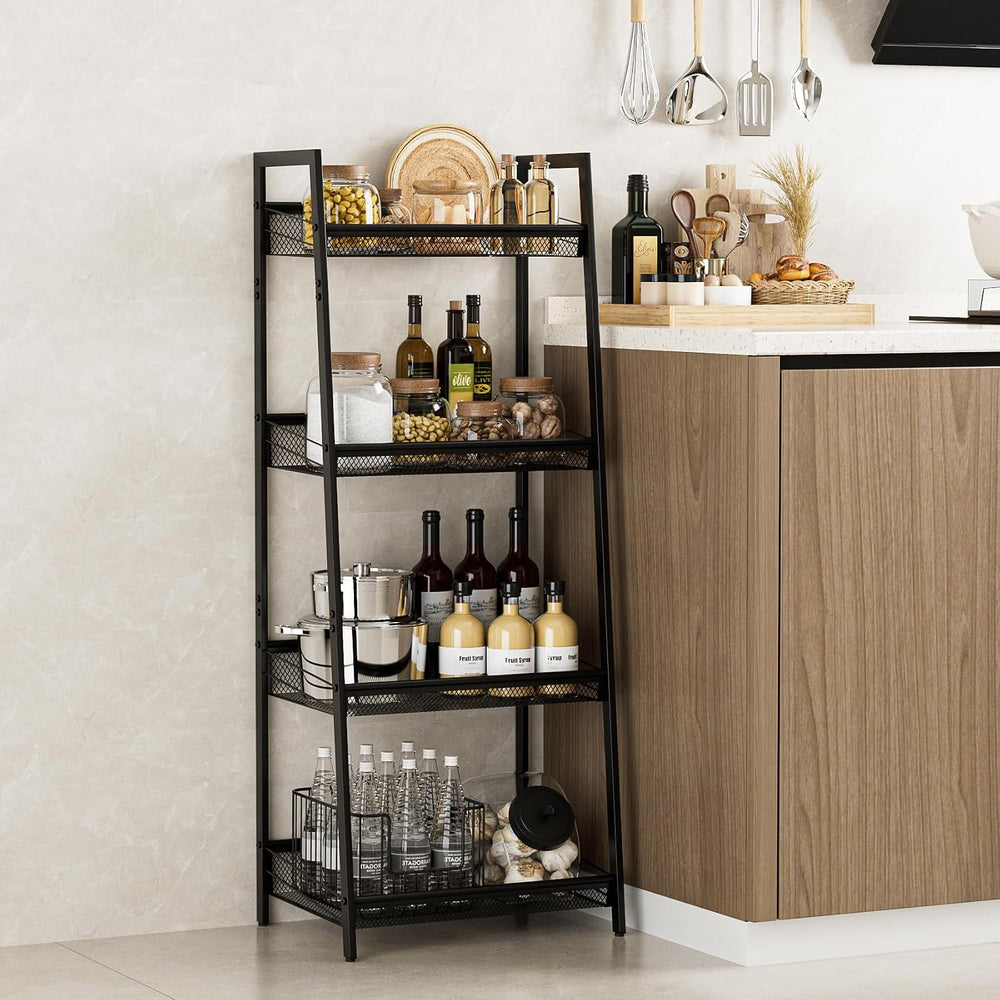 Masupu 4 Tier Bathroom Shelf, Bathroom Organizer and Storage for Small Space,...