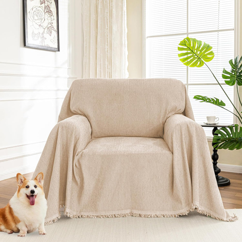 MYSKY HOME Oversized Armchair Couch Cover