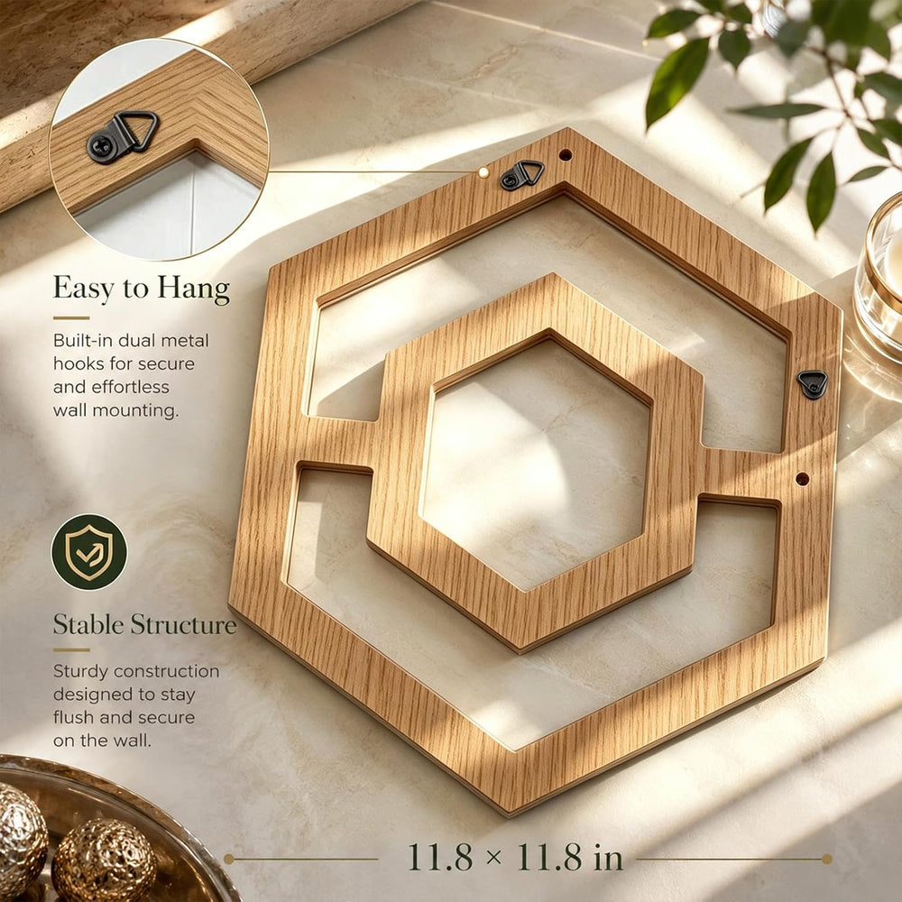 Square Decorative Wall Mirror 12 x 12 Inch, Silver Frameless Mirror Wall Deco...