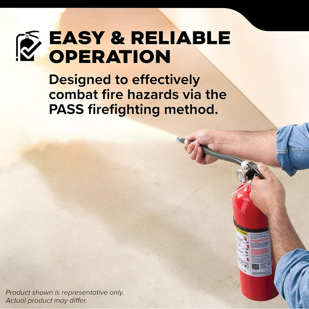 Kidde Pro 210 Commercial Fire Extinguisher, 2-A:10-B:C, PRO-4MP-1, 2 Pack