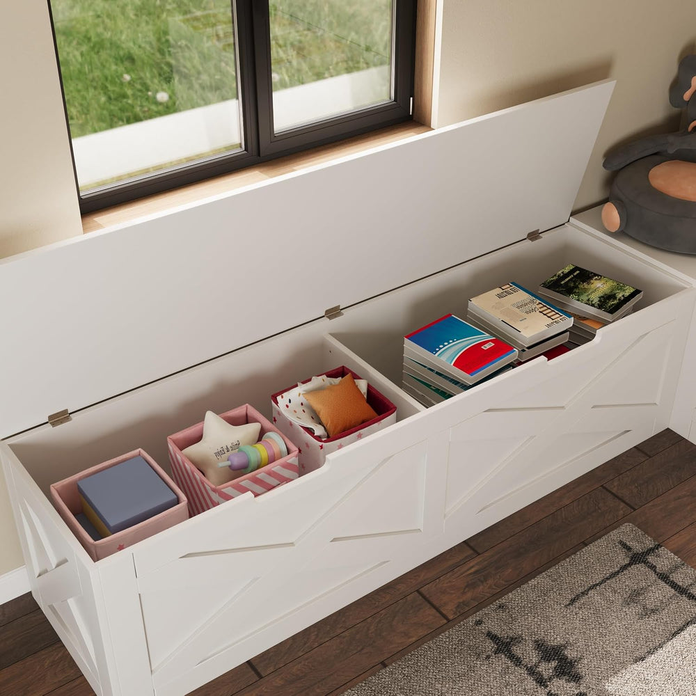 Bobve L-Shape Storage Bench with Cushion, Backless Corner Dining Bench, Kitch...