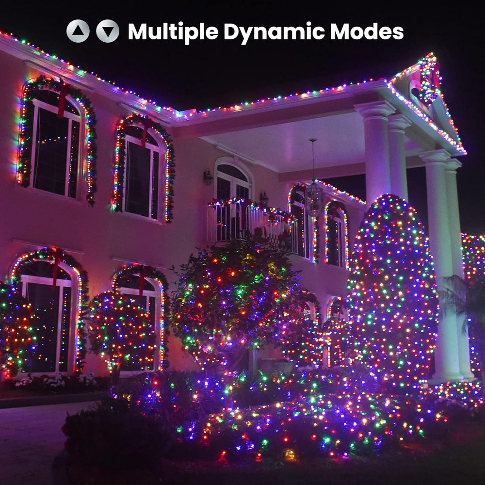 ODEETRONIC 66ft 200 LED Halloween String Lights Color Changing with Remote