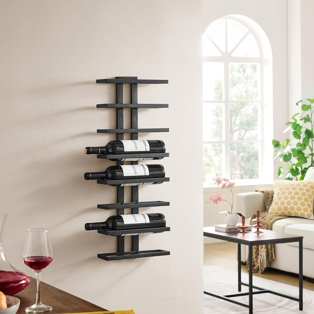 Hoctieon 8 Tier Wall Mount Wine Rack, Wall Racks for Wine Bottles Display and...